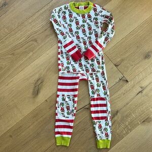 Hanna Andersson Grinch Pajamas Size 5